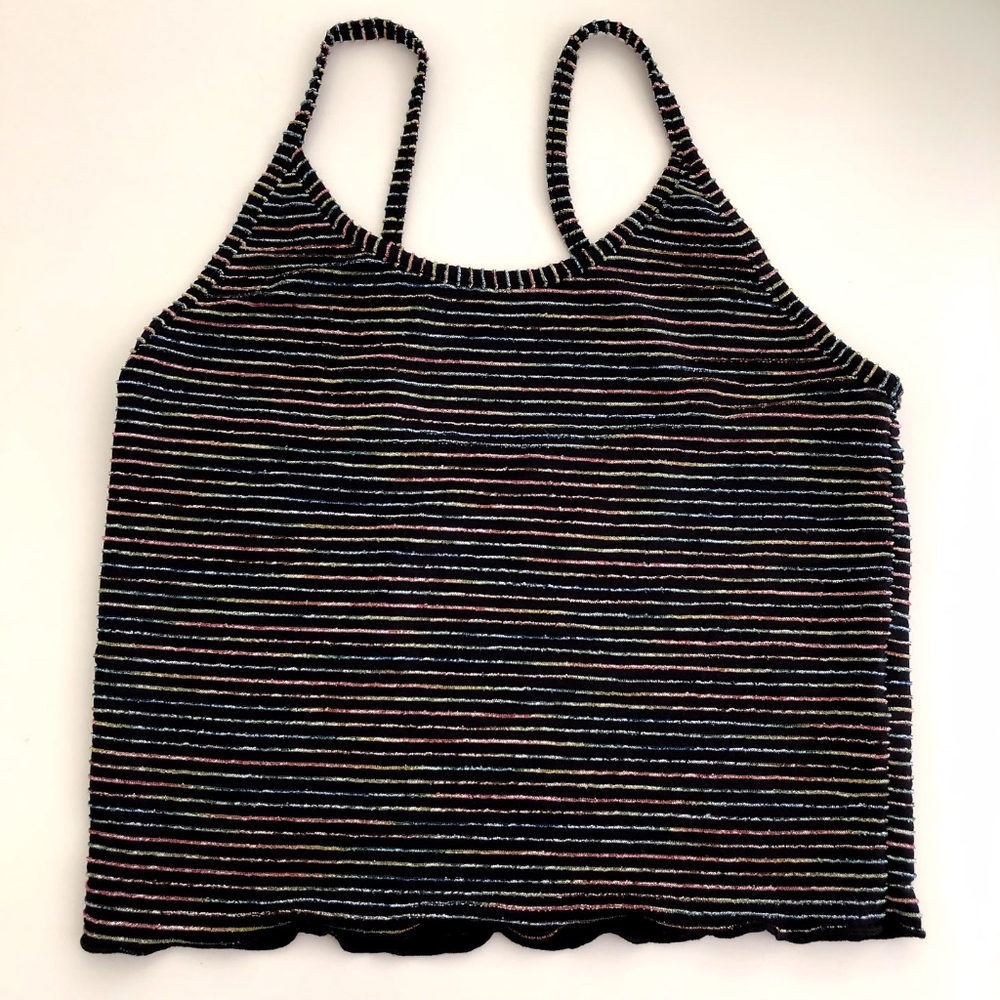 Urban Outfitters + Light Before Dark Rainbow Tank
